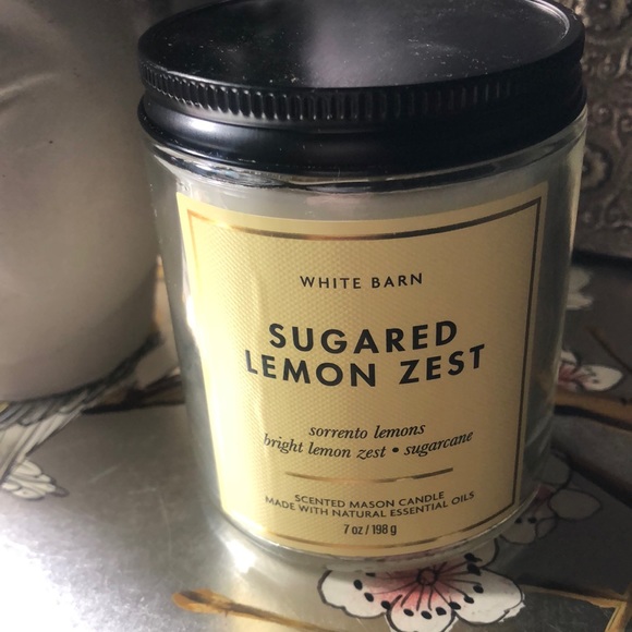 Bath and bodyworks one wick candle Sugared Lemon zest - Picture 1 of 3